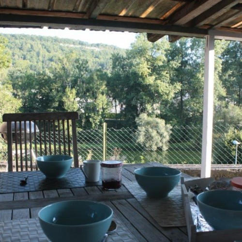 gîte les haut de la loue chambre terrasse