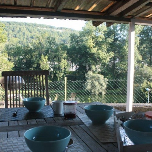 gîte les haut de la loue chambre terrasse